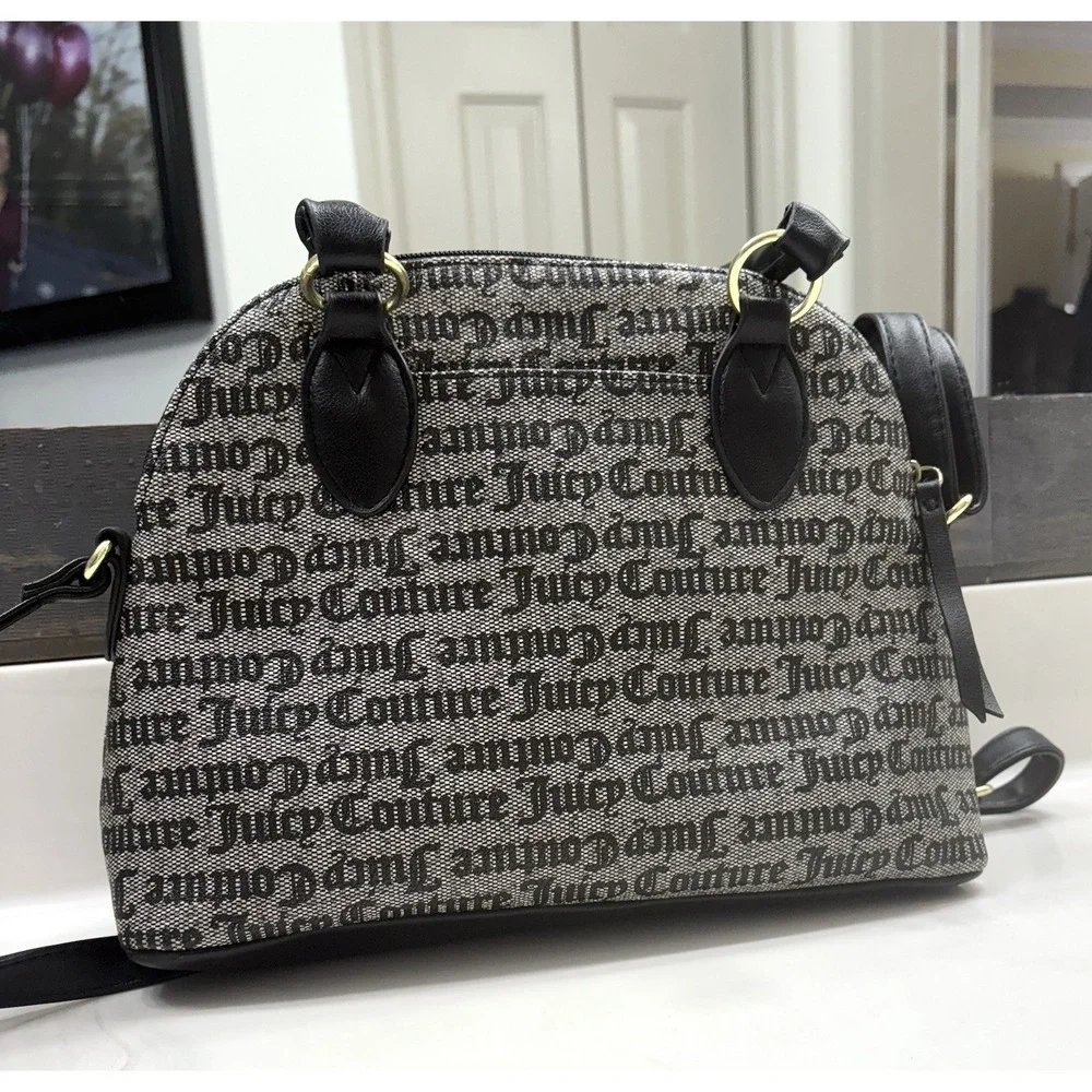 Juicy Couture Satchel XBDY GOTHIC STATUS BLACK CRAZY FOR YOUR DOME
